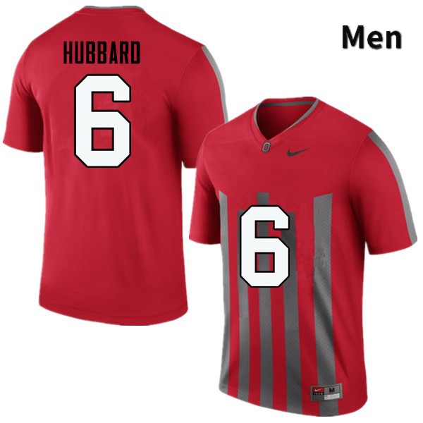 Ohio State Buckeyes Sam Hubbard Men's #6 Throwback Game Stitched College Football Jersey